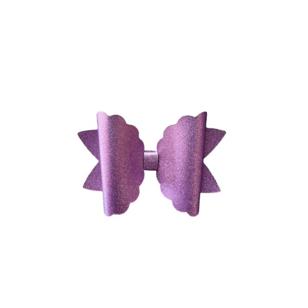 Sparkly Purple Hair Bow