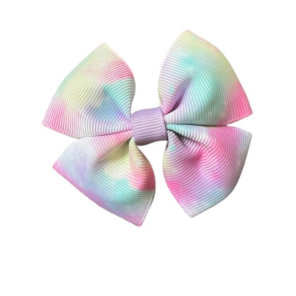 Pastel Ombre Double Bow 1.5"