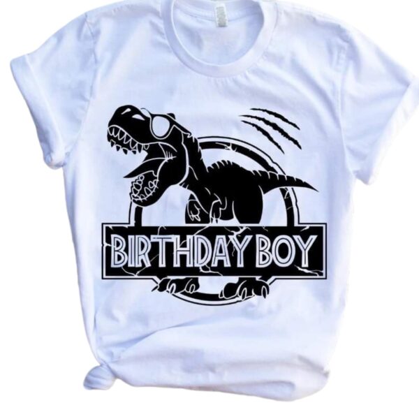 Dino Birthday Boy Tee