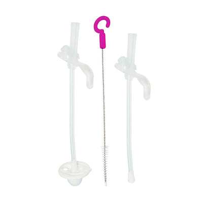 B Box Sippy Cup Replacement Straw and Cleaning Brush Set