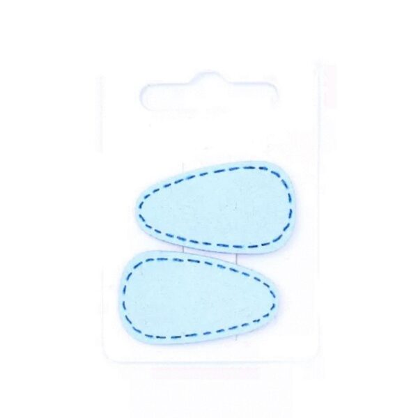 Suedette Snappy Clips (2pk)