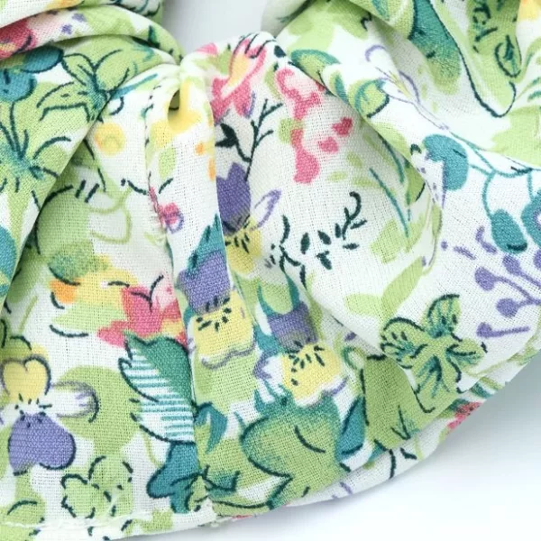XL Bright Floral Scrunchie
