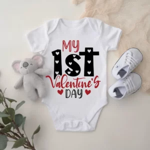 My 1st Valentines Baby Vest