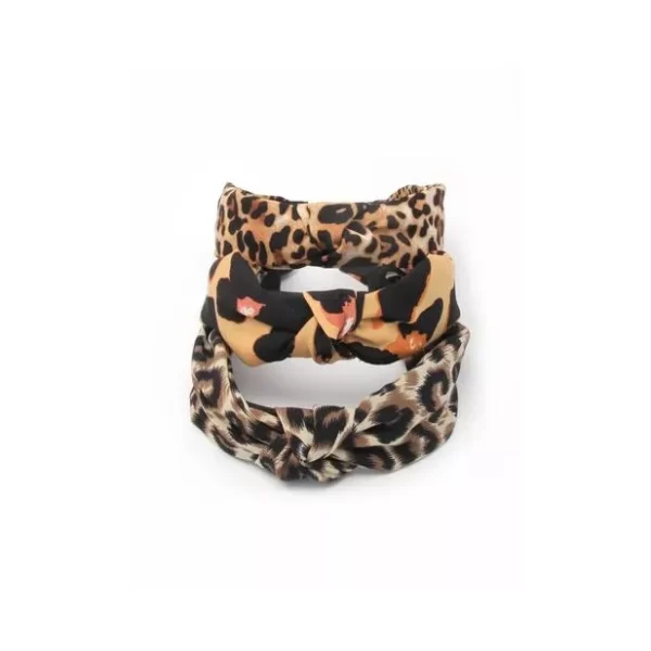 Animal Print Knotted Hairbands